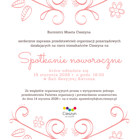 Zaproszenie dla organizacji pozarządowych